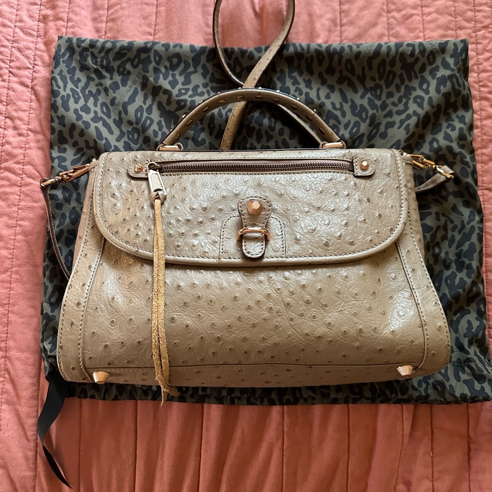 Rebecca Minkoff ostrich Crossbody